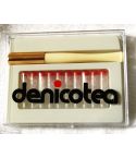 DENICOTEA Ejector type CIGARETTE HOLDER Lady White + 10 filters - model No 20203