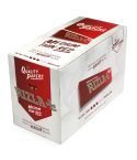 1 box RIZLA Red Regular medium weight Rolling paper - 100 booklets = 5000 papers