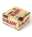 1 box RAW CONNOISSEUR King Size Unrefined Organic Hemp Rolling papers + TIPS