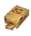 RAW Natural UNREFINED Hemp ORGANIC Rolling paper ROLLS 1 box - 24 x 5m papers
