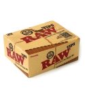 RAW Natural Unrefined Pre-Rolled Filter Tips - 1 box 20 x 21 tips