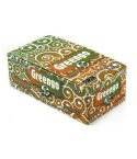 1 box - Greengo Unbleached Natural rolling paper size 1 1/4 - total 50 booklets