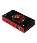 1 box - SMOKING Black DeLuxe Medium size 1 1/4 rolling paper = 1250 papers