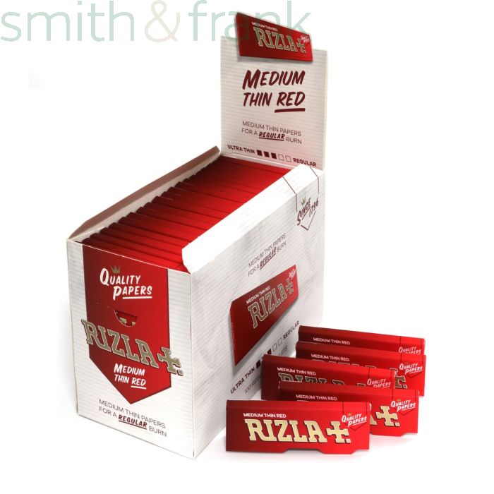 Rizla Single Red Rolling Paper - Wise Skies