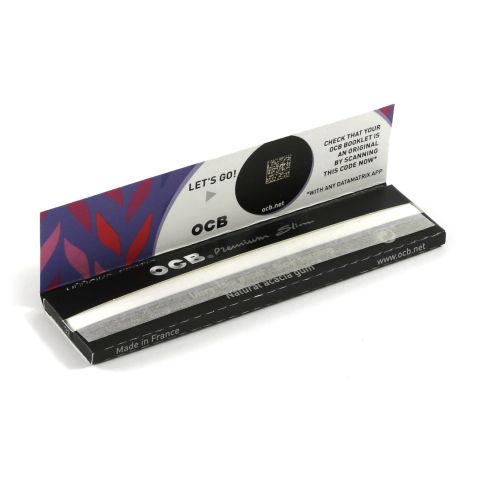 1 box OCB Slim King Size Rolling paper - 1600 papers