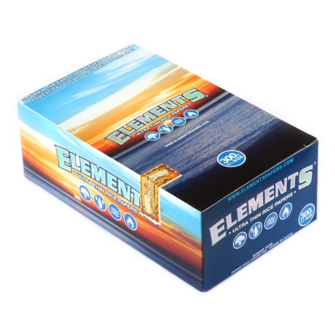 Elements 300 size 1 1/4 rolling papers x 20 packs - 1 box - 6000 papers
