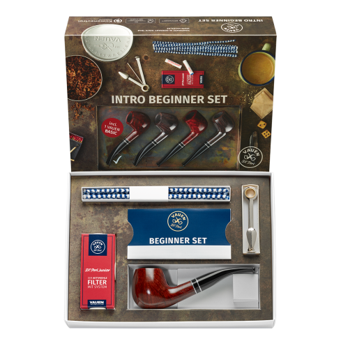 Vauen Pipe Smoking Starter Kit Intro - Brown and Bent