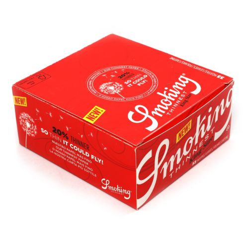 1 box - Smoking Thinnest King size rolling paper 33 x 50 = 1650 papers