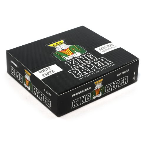 1 box - aLeda KING PAPER Regular King Size 44mm x 20 booklets - total 660 papers