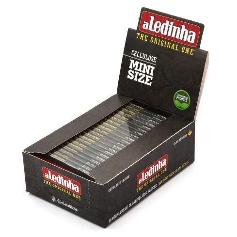 aLeda - aLedinha MINI size clear Cellulose paper from Brazil x 20 booklets